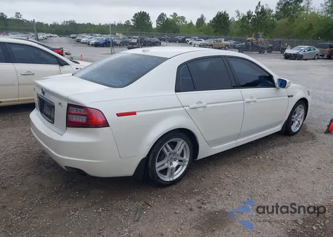 2008 Acura Tl 3.2 z USA, uszkodzony, nr VIN 19UUA66258A024702